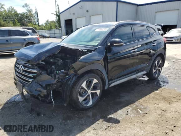 2018 Hyundai Tucson Value with VIN KM8J33A27JU745640, listed as a Copart auction lot 71830205 with 118,965 mi miles and Salvage title. Bid and sale history available at DreamBid. Image 1.