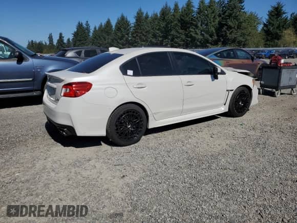 2020 Subaru WRX with VIN JF1VA1A6XL9816909, listed as a Copart auction lot 80832305 with 44,752 mi miles and Salvage title. Bid and sale history available at DreamBid. Image 3.