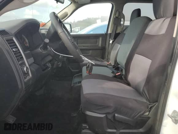 2016 Ram 1500 Express with VIN 1C6RR6KG9GS181938, listed as a Copart auction lot 76779344 with 128,275 mi miles and Salvage title. Bid and sale history available at DreamBid. Image 7.