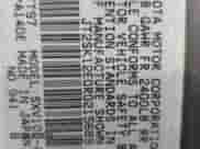 1994 Toyota Camry LE z VIN JT2SK12E0R0215689, wystawiony jako Copart lot #68546935 z przebiegiem 334 264 mil mil oraz Nie do naprawy • Non repairable. Historia ofert i sprzedaży dostępna na DreamBid. Obrazek 13.