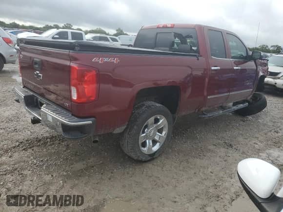 2017 Chevrolet Silverado 1500 LTZ with VIN 1GCVKSEC4HZ262688, listed as a Copart auction lot 68258735 with 63,143 mi miles and Salvage title. Bid and sale history available at DreamBid. Image 3.