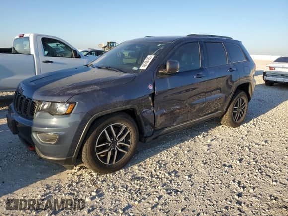 2020 Jeep Grand Cherokee Trailhawk with VIN 1C4RJFLT8LC199315, listed as a Copart auction lot 46590485 with 16,690 mi miles and Salvage title. Bid and sale history available at DreamBid. Image 1.