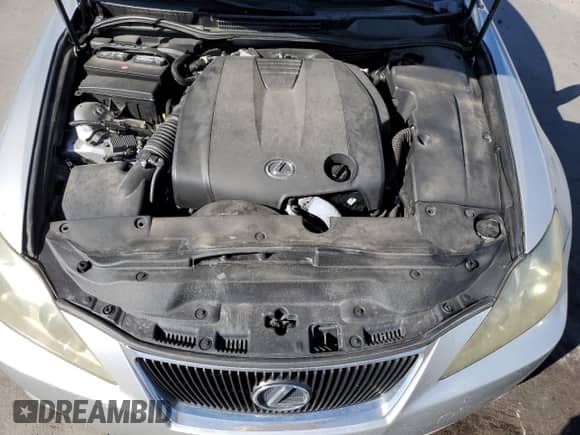 2007 Lexus IS 250 with VIN JTHCK262575011759, listed as a Copart auction lot 63586675 with 202,775 mi miles and Salvage title. Bid and sale history available at DreamBid. Image 11.