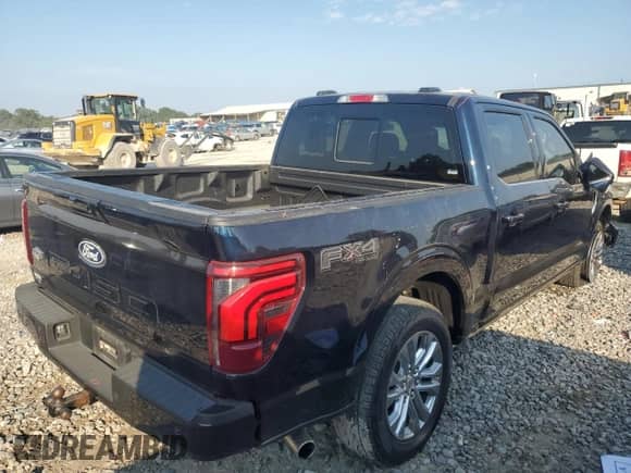 2024 Ford F-150 King Ranch с VIN 1FTFW6L81RFA64507, выставлен на аукционе Copart как лот 66218615 с пробегом 25 246 миль миль и Списание • Salvage title. История ставок и продаж доступна на DreamBid. Изображение 3.