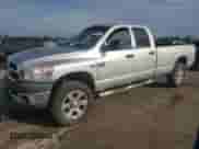 2008 Dodge 2500 SLT with VIN 3D7KS28D28G186921, listed as a Copart auction lot 63948475 with 124,255 mi miles and Salvage title. Bid and sale history available at DreamBid. Image 1.