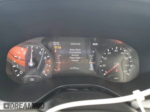 2022 Jeep Compass Altitude with VIN 3C4NJCBB5NT229190, listed as a Copart auction lot 86995465 with 21,773 mi miles and Salvage title. Bid and sale history available at DreamBid. Image 9.