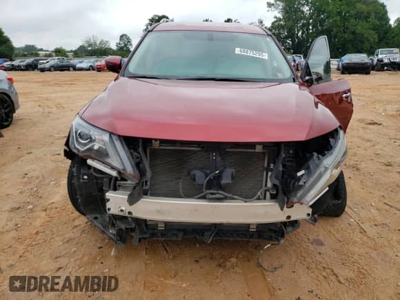 2017 Nissan Pathfinder S with VIN 5N1DR2MN2HC627460, listed as a Copart auction lot 68875295 with 137,263 mi miles and Salvage title. Bid and sale history available at DreamBid. Image 5.