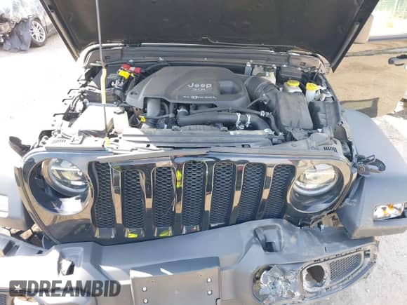 2022 Jeep Wrangler Unlimited Willys с VIN 1C4HJXDM8NW174277, выставлен на аукционе IAAI как лот 42076074 с пробегом 63 404 миль миль и . История ставок и продаж доступна на DreamBid. Изображение 10.