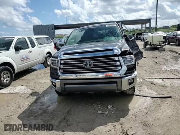 2020 Toyota Tundra Platinum с VIN 5TFGY5F15LX270602, выставлен на аукционе Copart как лот 76875064 с пробегом 54 258 миль миль и Списание • Salvage title. История ставок и продаж доступна на DreamBid. Изображение 13.