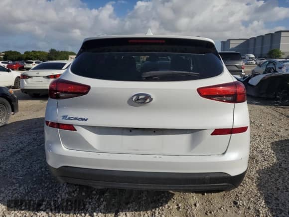 2021 Hyundai Tucson Value with VIN KM8J33A49MU304503, listed as a Copart auction lot 84522215 with 67,234 mi miles and Non repairable. Bid and sale history available at DreamBid. Image 6.