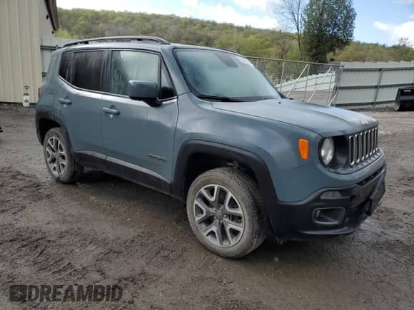 2017 Jeep Renegade Altitude with VIN ZACCJBBH1HPG10603, listed as a Copart auction lot 55052335 with 79,569 mi miles and Clean title. Bid and sale history available at DreamBid. Image 4.