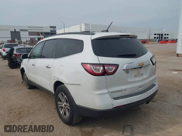 2017 Chevrolet Traverse LT с VIN 1GNKRHKD6HJ109587, выставлен на аукционе IAAI как лот 43133994 с пробегом 166 073 миль миль и . История ставок и продаж доступна на DreamBid. Изображение 3.