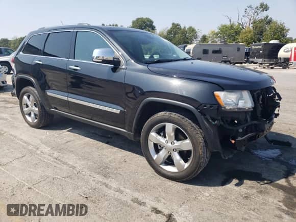 2013 Jeep Grand Cherokee Limited with VIN 1C4RJFBG5DC633776, listed as a Copart auction lot 80206735 with 170,991 mi miles and Salvage title. Bid and sale history available at DreamBid. Image 4.