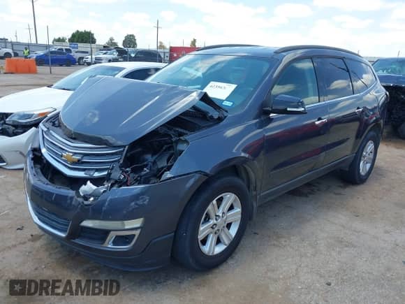 2013 Chevrolet Traverse LT with VIN 1GNKVJKD4DJ229417, listed as a IAAI auction lot 42356381 with 195,601 mi miles and . Bid and sale history available at DreamBid. Image 18.