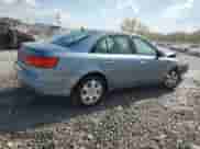 2009 Hyundai Sonata GLS with VIN 5NPET46CX9H566768, listed as a Copart auction lot 80718645 with 143,616 mi miles and Salvage title. Bid and sale history available at DreamBid. Image 3.