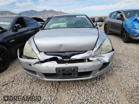 2003 Honda Accord EX with VIN 1HGCM72633A009741, listed as a Copart auction lot 80663795 with 152,462 mi miles and Salvage title. Bid and sale history available at DreamBid. Image 5.