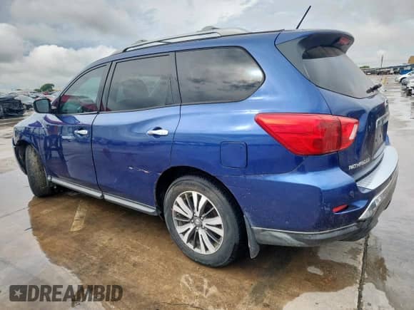 2017 Nissan Pathfinder S with VIN 5N1DR2MN3HC907999, listed as a Copart auction lot 84172725 with 154,452 mi miles and Clean title. Bid and sale history available at DreamBid. Image 2.