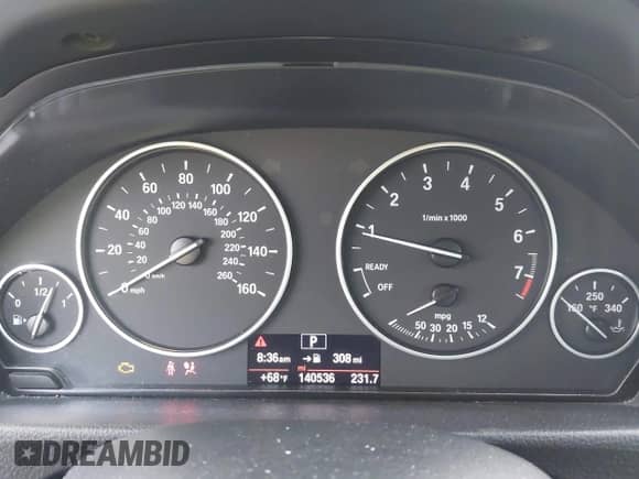 2017 BMW 3 Series 320i with VIN WBA8E1G35HNU15790, listed as a IAAI auction lot 43113021 with 140,536 mi miles and . Bid and sale history available at DreamBid. Image 7.