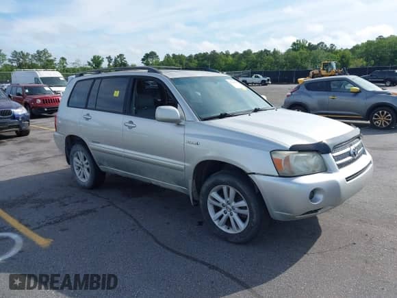 2007 Toyota Highlander w/3rd Row z VIN JTEEW21A370046547, wystawiony jako IAAI lot #42221088 z przebiegiem Nie podano mil oraz . Historia ofert i sprzedaży dostępna na DreamBid. Obrazek 1.