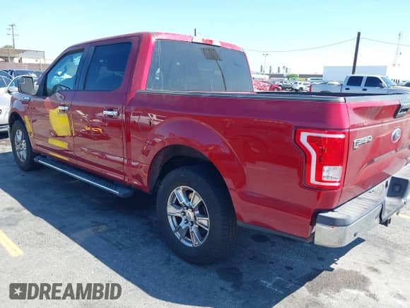 2015 Ford F-150 XL with VIN 1FTEW1CF6FKE10373, listed as a IAAI auction lot 43232162 with 248,471 mi miles and . Bid and sale history available at DreamBid. Image 3.