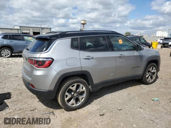 2018 Jeep Compass Limited с VIN 3C4NJDCBXJT190613, выставлен на аукционе Copart как лот 71236625 с пробегом Не указан миль и Списание • Salvage title. История ставок и продаж доступна на DreamBid. Изображение 3.
