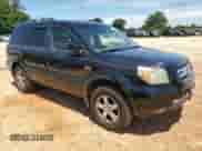 2008 Honda Pilot EX with VIN 5FNYF18498B022123, listed as a Copart auction lot 65409185 with 106,145 mi miles and Salvage title. Bid and sale history available at DreamBid. Image 4.