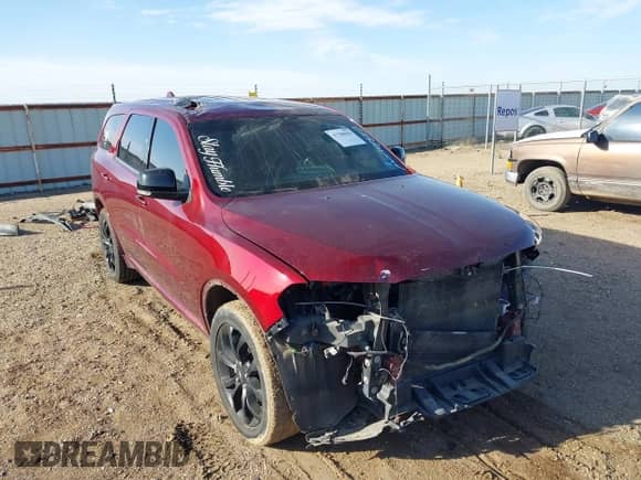 2020 Dodge Durango GT Plus with VIN 1C4RDHDG9LC411238, listed as a IAAI auction lot 41780018 with 78,631 mi miles and . Bid and sale history available at DreamBid. Image 6.