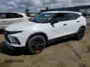 2024 Chevrolet Blazer LT z VIN 3GNKBCR42RS143314, wystawiony jako Copart lot #57408945 z przebiegiem 8 869 mil mil oraz Szkoda całkowita • Salvage title. Historia ofert i sprzedaży dostępna na DreamBid. Obrazek 1.
