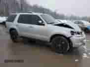 2010 Ford Explorer with VIN 1FMEU7D83AUA09672, listed as a Copart auction lot 85419714 with 145,294 mi miles and Salvage title. Bid and sale history available at DreamBid. Image 4.