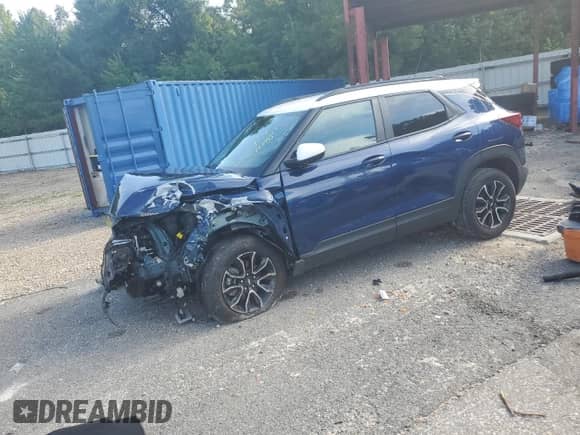 2022 Chevrolet TrailBlazer ACTIV with VIN KL79MVSL7NB099246, listed as a Copart auction lot 67540765 with 92,287 mi miles and Non repairable. Bid and sale history available at DreamBid. Image 1.