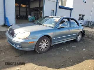 2005 Hyundai Sonata GLS with VIN KMHWF35H45A125654, listed as a Copart auction lot 81866195 with 215,568 mi miles and Salvage title. Bid and sale history available at DreamBid. Image 1.