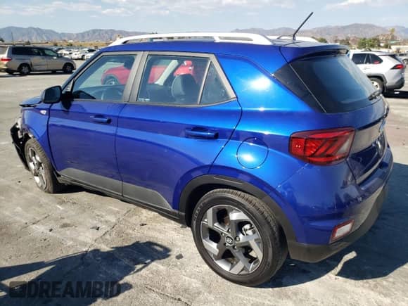 2023 Hyundai Venue SEL with VIN KMHRC8A35PU228841, listed as a Copart auction lot 70652184 with 8,778 mi miles and Salvage title. Bid and sale history available at DreamBid. Image 2.