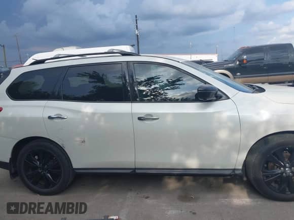 2018 Nissan Pathfinder S with VIN 5N1DR2MN5JC647644, listed as a IAAI auction lot 42343974 with 227,221 mi miles and . Bid and sale history available at DreamBid. Image 13.