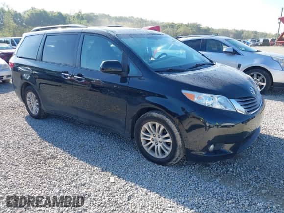 2017 Toyota Sienna XLE with VIN 5TDYZ3DC3HS771446, listed as a IAAI auction lot 43309826 with 102,712 mi miles and . Bid and sale history available at DreamBid. Image 1.
