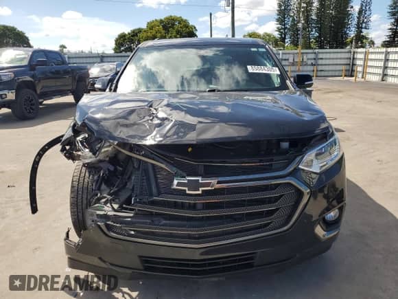 2019 Chevrolet Traverse Premier with VIN 1GNERKKW9KJ237325, listed as a Copart auction lot 85884305 with 47,856 mi miles and Salvage title. Bid and sale history available at DreamBid. Image 5.