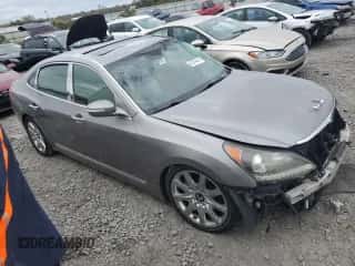 2012 Hyundai Equus Signature с VIN KMHGH4JH5CU053000, выставлен на аукционе Copart как лот 81974014 с пробегом 139 441 миль миль и Списание • Salvage title. История ставок и продаж доступна на DreamBid. Изображение 4.