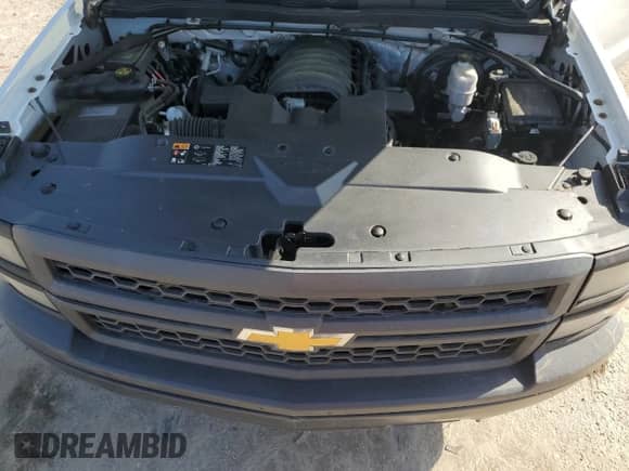 2014 Chevrolet Silverado 1500 Work Truck z VIN 1GCRCPEC3EZ336285, wystawiony jako Copart lot #57048905 z przebiegiem 258 004 mil mil oraz Szkoda całkowita • Salvage title. Historia ofert i sprzedaży dostępna na DreamBid. Obrazek 11.