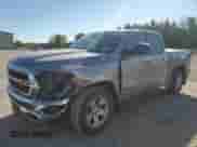 2019 Ram 1500 Big Horn z VIN 1C6SRFBT5KN803151, wystawiony jako Copart lot #84008145 z przebiegiem 28 630 mil mil oraz Szkoda całkowita • Salvage title. Historia ofert i sprzedaży dostępna na DreamBid. Obrazek 1.