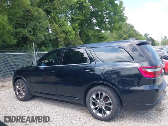 2019 Dodge Durango GT Plus with VIN 1C4RDHDG4KC556928, listed as a IAAI auction lot 43015651 with 132,711 mi miles and . Bid and sale history available at DreamBid. Image 14.
