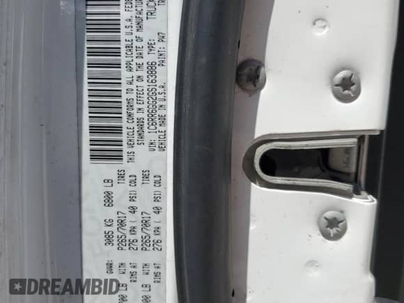 2016 Ram 1500 SLT z VIN 1C6RR6GG2GS163886, wystawiony jako Copart lot #61348325 z przebiegiem 18 397 mil mil oraz Czysty tytuł • Clean title. Historia ofert i sprzedaży dostępna na DreamBid. Obrazek 12.