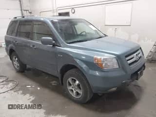 2007 Honda Pilot EX с VIN 5FNYF18467B027830, выставлен на аукционе IAAI как лот 43431731 с пробегом 120 800 миль миль и . История ставок и продаж доступна на DreamBid. Изображение 1.