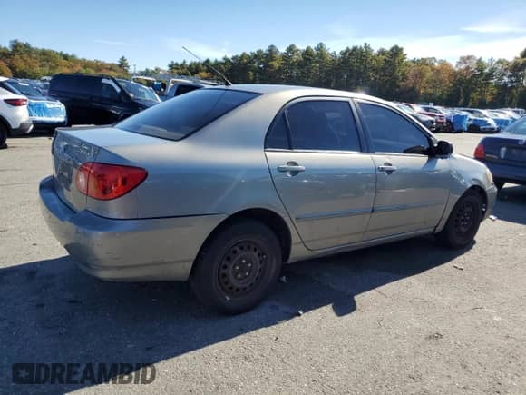 2003 Toyota Corolla CE с VIN JTDBR38E732005348, выставлен на аукционе Copart как лот 85099995 с пробегом 271 074 миль миль и Списание • Salvage title. История ставок и продаж доступна на DreamBid. Изображение 3.