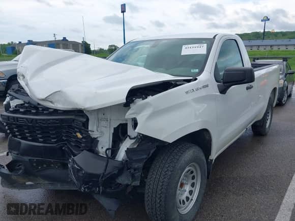 2020 Chevrolet Silverado 1500 Work Truck with VIN 3GCNWAEF8LG228206, listed as a IAAI auction lot 42151947 with 73,333 mi miles and . Bid and sale history available at DreamBid. Image 2.
