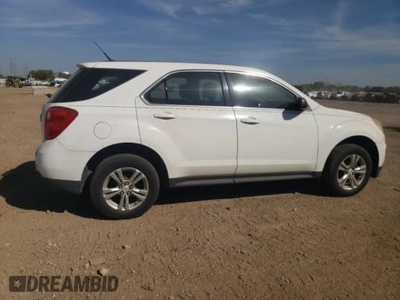 2010 Chevrolet Equinox LS with VIN 2CNALBEW0A6382667, listed as a Copart auction lot 84879625 with 160,759 mi miles and Salvage title. Bid and sale history available at DreamBid. Image 3.