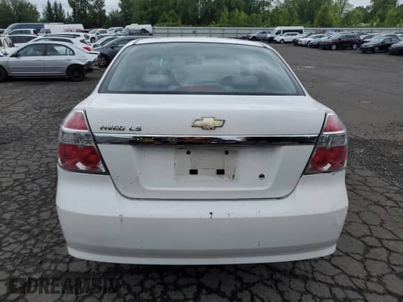2007 Chevrolet Aveo LS with VIN KL1TD56697B064151, listed as a Copart auction lot 67372805 with 187,963 mi miles and Salvage title. Bid and sale history available at DreamBid. Image 6.