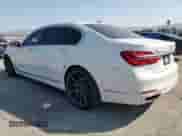 2017 BMW 7 Series 740i xDrive with VIN WBA7E4C59HGU99458, listed as a Copart auction lot 65413575 with 80,859 mi miles and Salvage title. Bid and sale history available at DreamBid. Image 2.