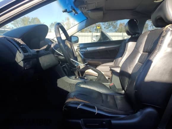 2007 Honda Accord EX-L with VIN 1HGCM82737A007198, listed as a Copart auction lot 75461984 with 235,664 mi miles and Salvage title. Bid and sale history available at DreamBid. Image 7.