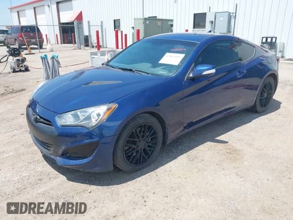 2015 Hyundai Genesis Coupe 3.8L Base with VIN KMHHT6KJ8FU130849, listed as a IAAI auction lot 42807095 with 75,976 mi miles and . Bid and sale history available at DreamBid. Image 2.