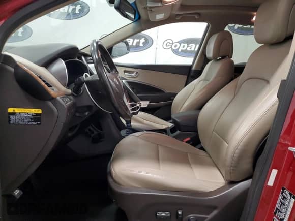2016 Hyundai Santa Fe with VIN 5XYZU3LB3GG333226, listed as a Copart auction lot 85345465 with 57,350 mi miles and Clean title. Bid and sale history available at DreamBid. Image 7.