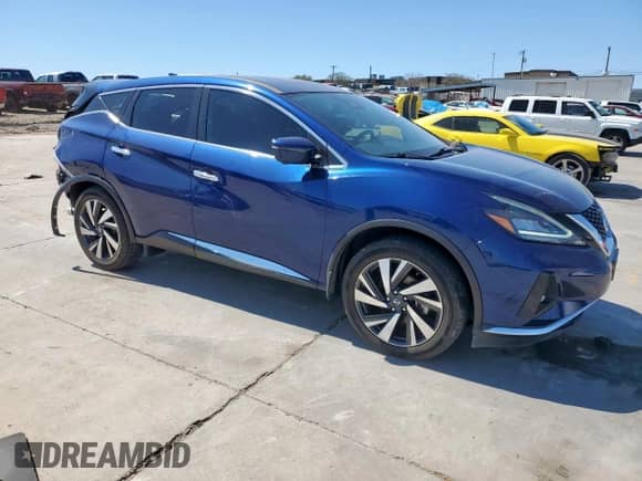 2022 Nissan Murano SL с VIN 5N1AZ2CJ2NC111564, выставлен на аукционе Copart как лот 49840925 с пробегом 49 201 миль миль и Списание • Salvage title. История ставок и продаж доступна на DreamBid. Изображение 4.